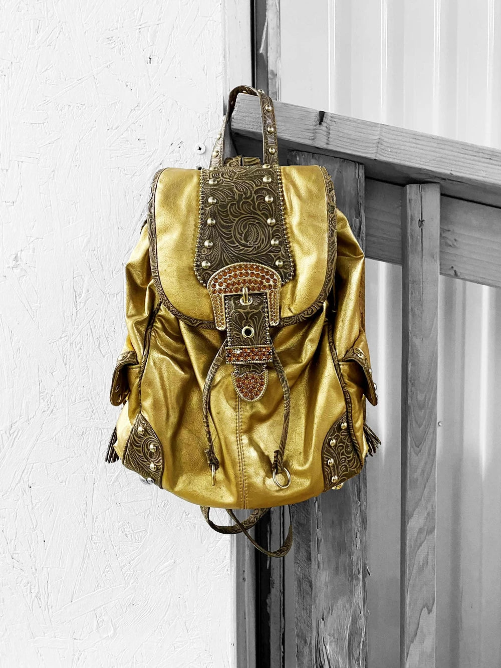 Vintage Kathy Von Zeeland Western Backpack