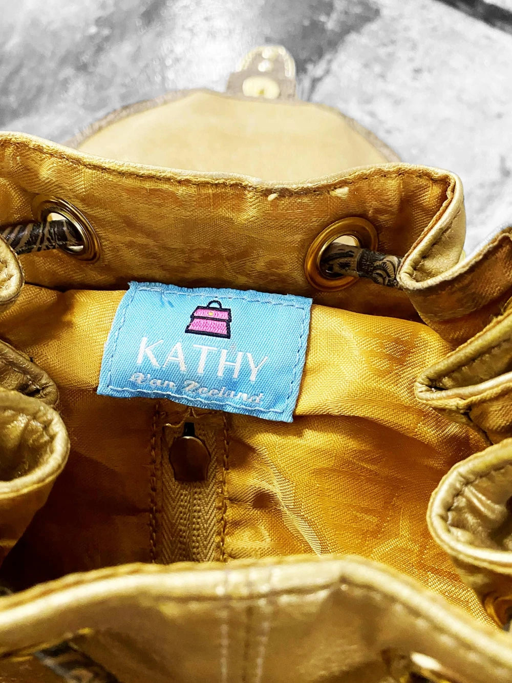 Vintage Kathy Von Zeeland Western Backpack