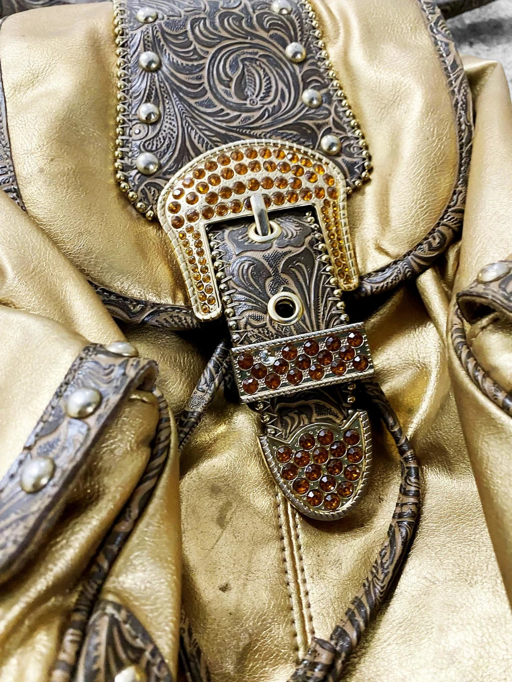 Vintage Kathy Von Zeeland Western Backpack